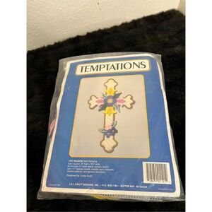 TEMPTATIONS Needlepoint kit Easter Rejoice  Wall Hanging #1121